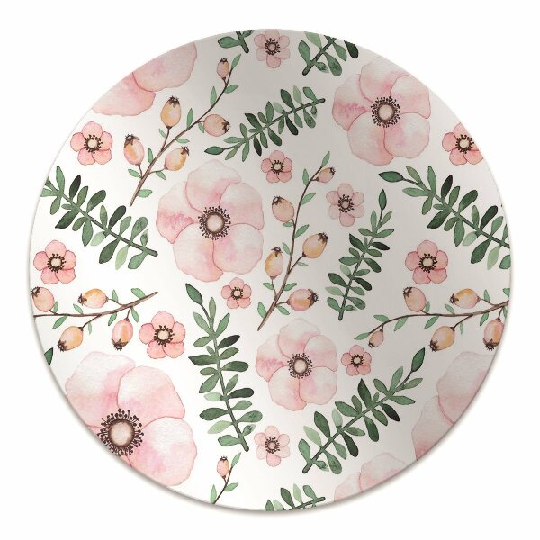 Tapis de chaise de bureau Fleur