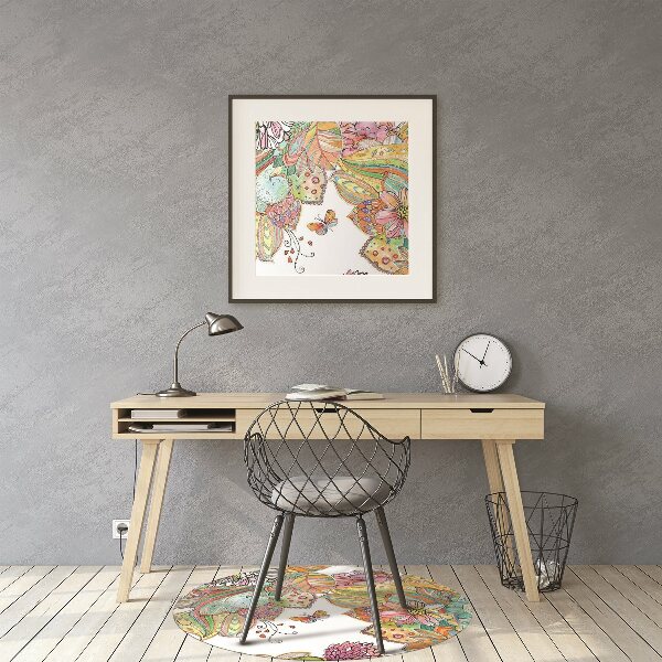 Tapis de chaise Modèle de mandala