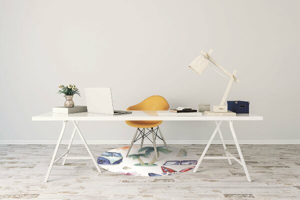 Tapis de chaise Plage de surfer