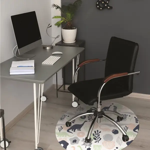 Tapis pour chaise de bureau Dinosaures