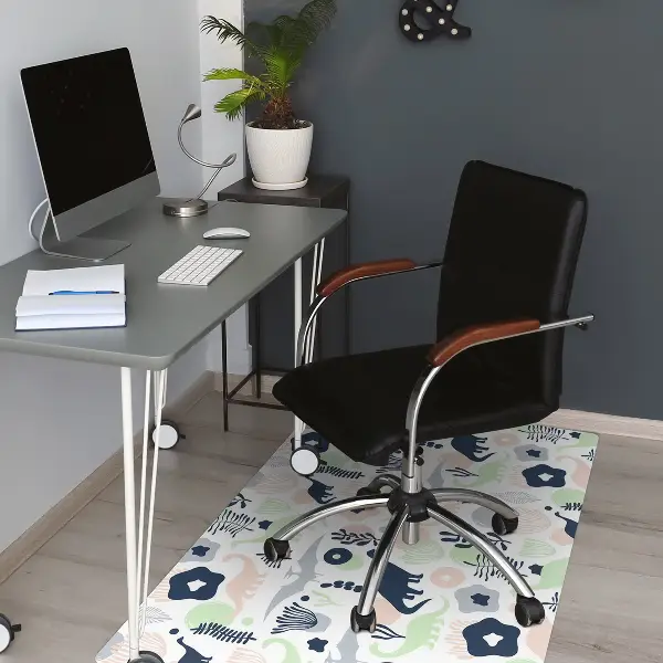 Tapis pour chaise de bureau Dinosaures