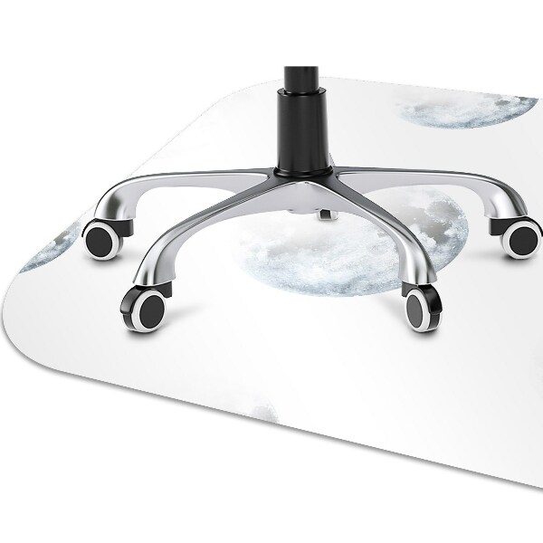 Tapis pour chaise de bureau Image de la lune