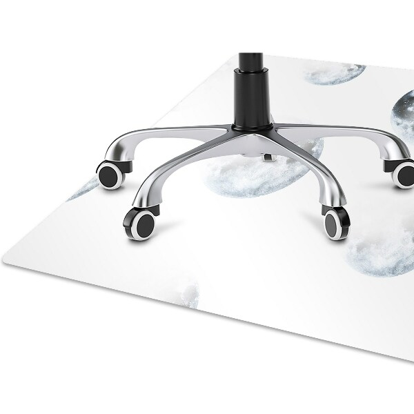 Tapis pour chaise de bureau Image de la lune