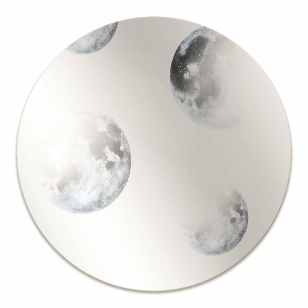 Tapis pour chaise de bureau Image de la lune