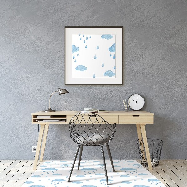 Tapis protège sol Nuages ​​de pluie
