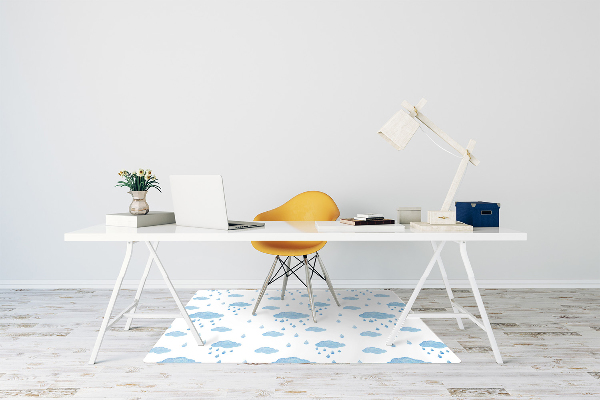 Tapis protège sol Nuages ​​de pluie