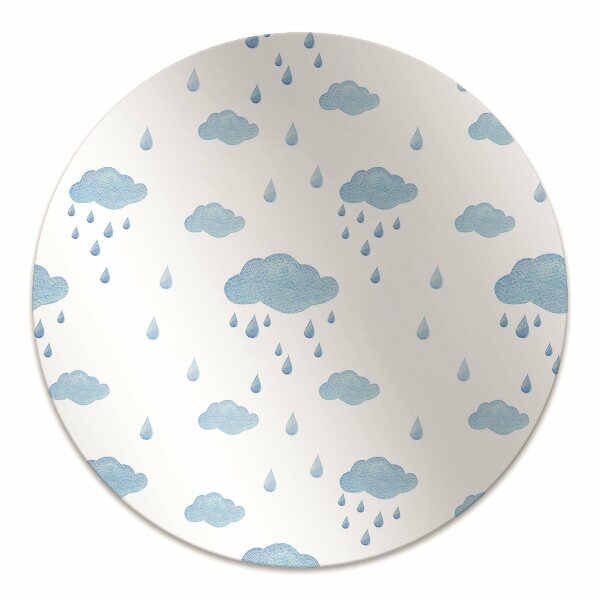 Tapis protège sol Nuages ​​de pluie