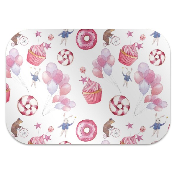 Tapis fauteuil bureau do biura Bonbons et ballons
