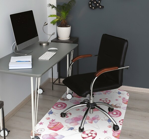 Tapis fauteuil bureau do biura Bonbons et ballons
