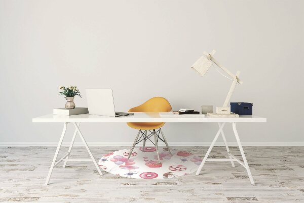 Tapis fauteuil bureau do biura Bonbons et ballons