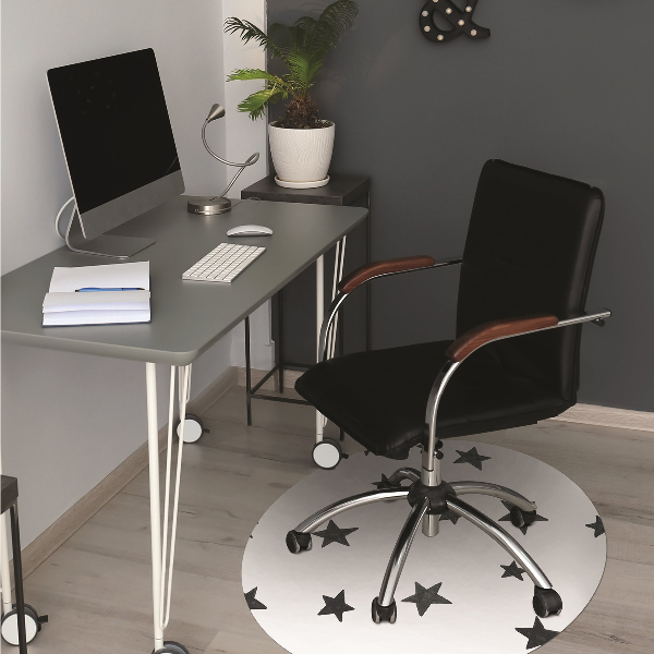 Tapis de chaise de bureau Star