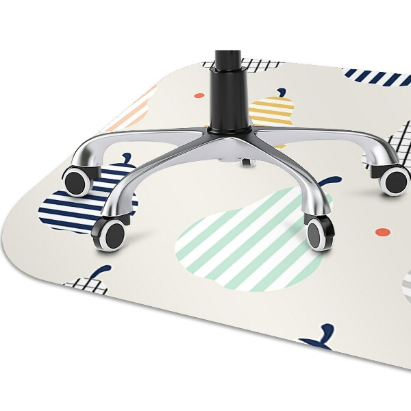 Tapis de chaise de bureau Poires