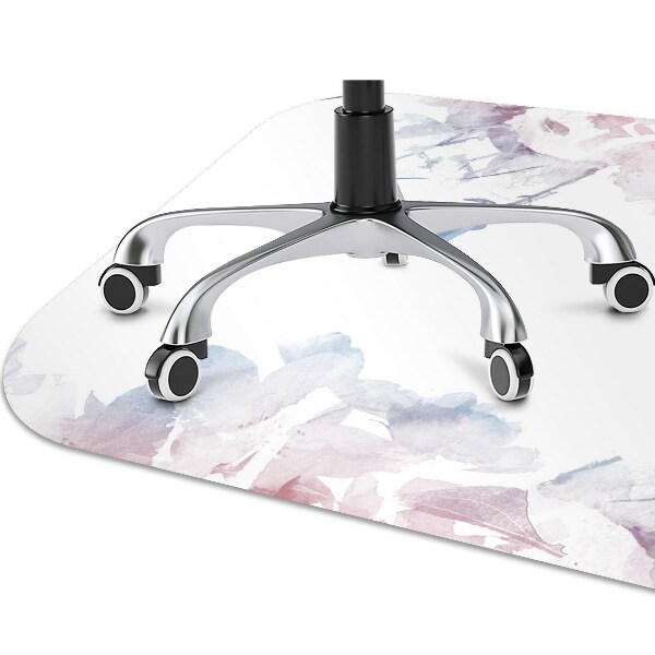 Tapis pour chaise de bureau Roses pastel