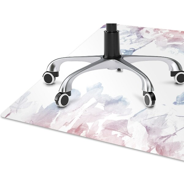 Tapis pour chaise de bureau Roses pastel