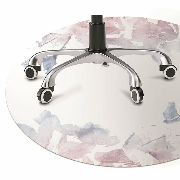 Tapis pour chaise de bureau Roses pastel
