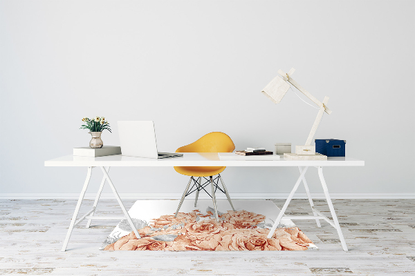 Tapis bureau Roses épanouies