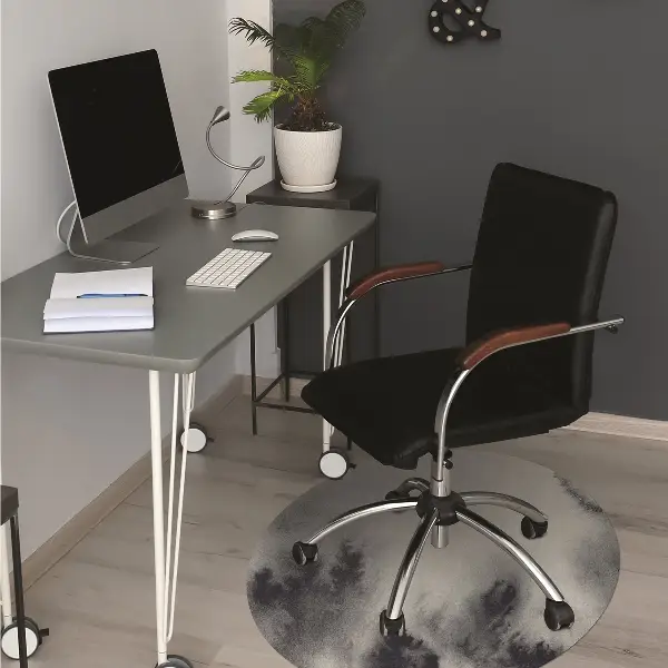 Tapis de chaise de bureau Taches d'encre