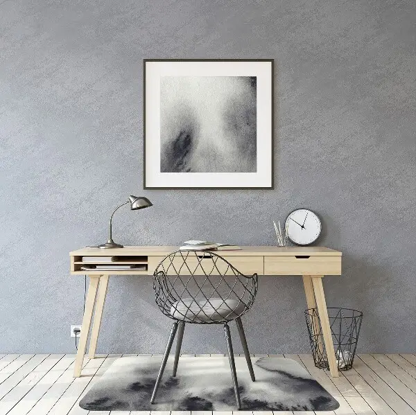 Tapis de chaise de bureau Taches d'encre