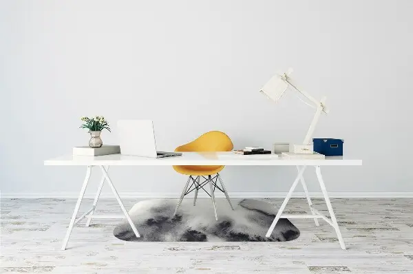Tapis de chaise de bureau Taches d'encre
