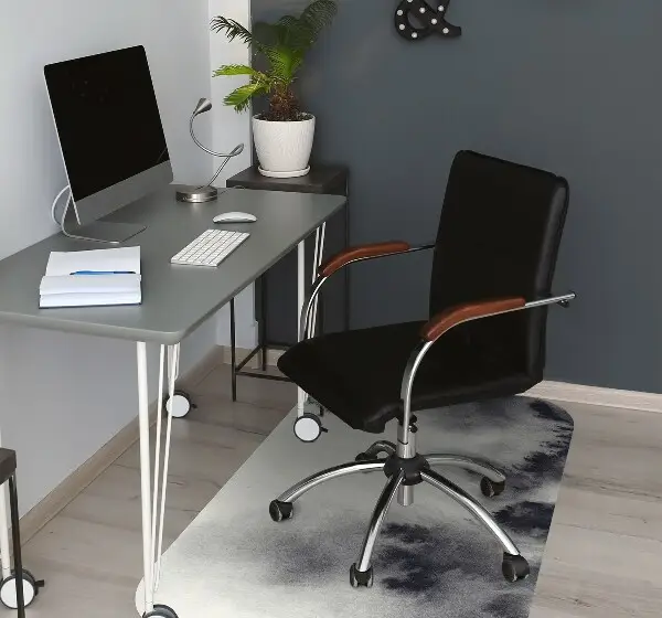 Tapis de chaise de bureau Taches d'encre