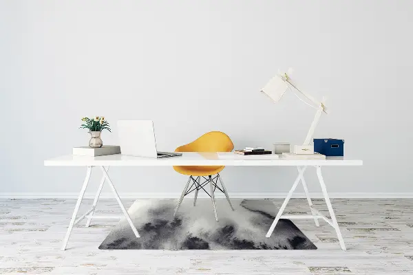 Tapis de chaise de bureau Taches d'encre