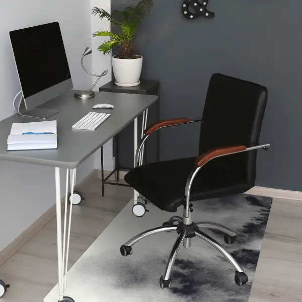 Tapis de chaise de bureau Taches d'encre