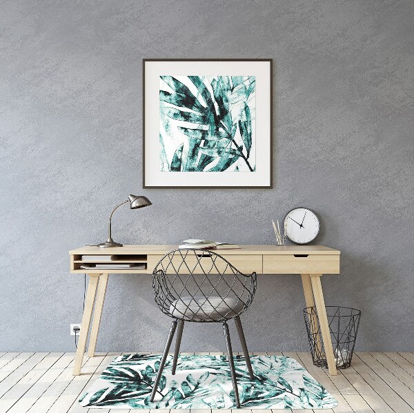 Tapis protège sol Paume tropicale