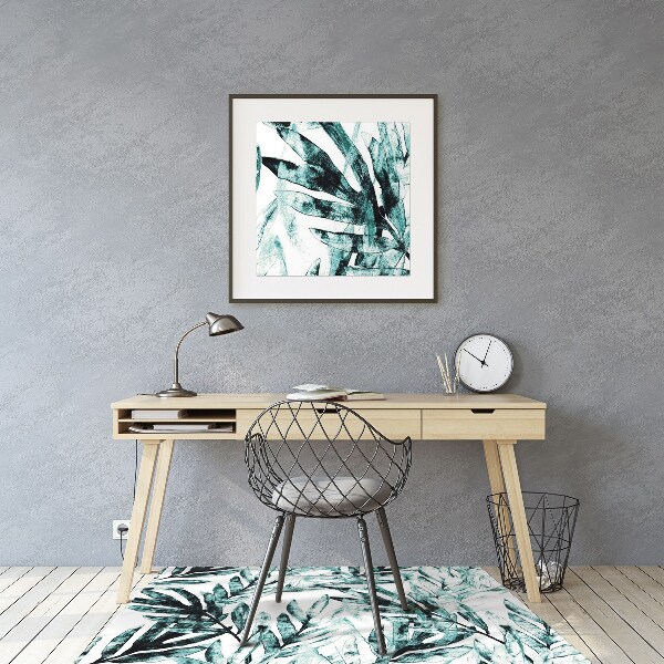 Tapis protège sol Paume tropicale