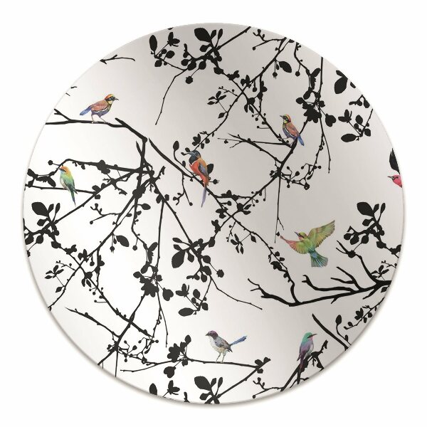 Tapis de chaise de bureau Oiseaux et branches