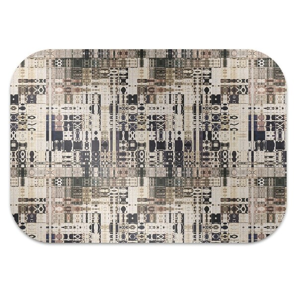 Tapis protège sol Tuiles de style boho