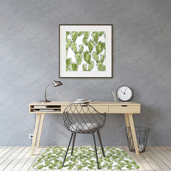 Tapis bureau Kaktus boho