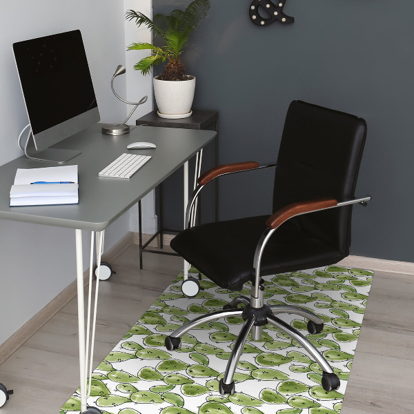 Tapis bureau Kaktus boho