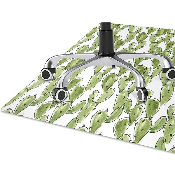 Tapis bureau Kaktus boho