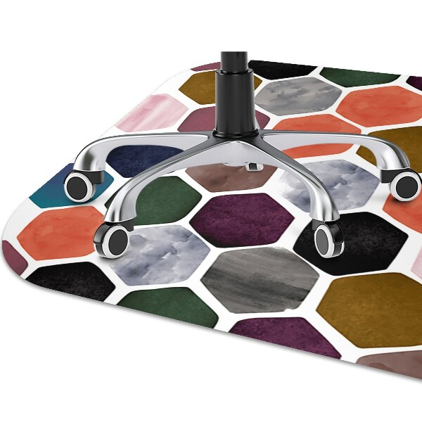 Tapis bureau Rayon de miel