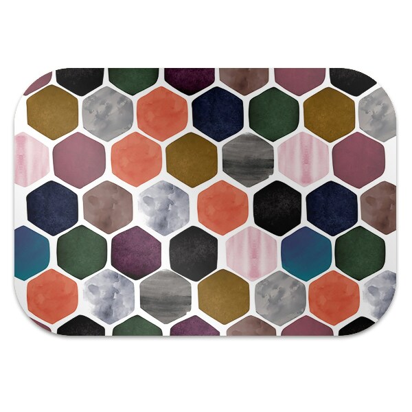 Tapis bureau Rayon de miel