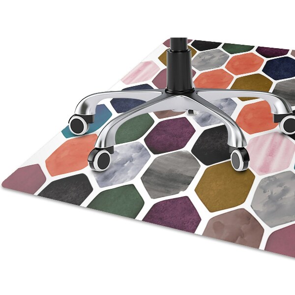 Tapis bureau Rayon de miel