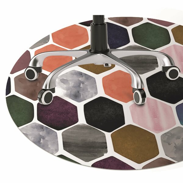 Tapis bureau Rayon de miel
