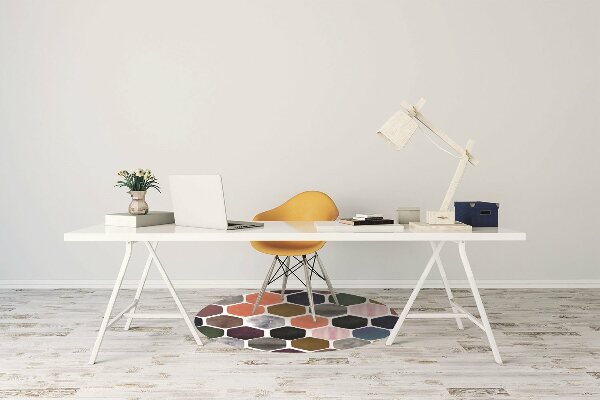 Tapis bureau Rayon de miel