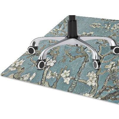 Tapis bureau fleur de cerisier