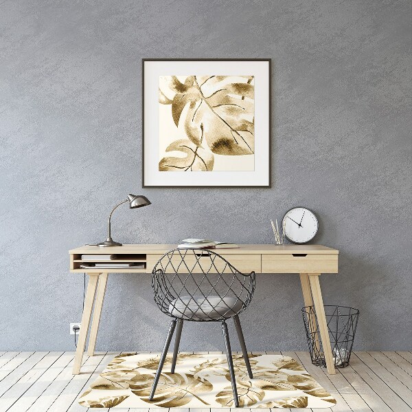 Tapis de chaise Feuilles de palmier