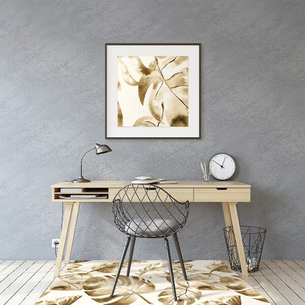 Tapis de chaise Feuilles de palmier