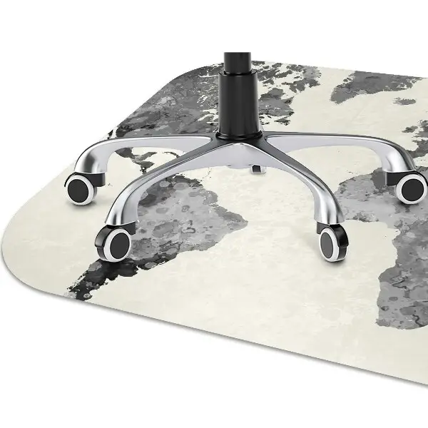 Tapis protection sol Carte du vieux monde