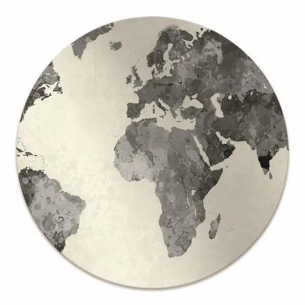 Tapis protection sol Carte du vieux monde