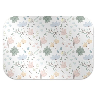 Tapis de chaise de bureau Fleurs de printemps