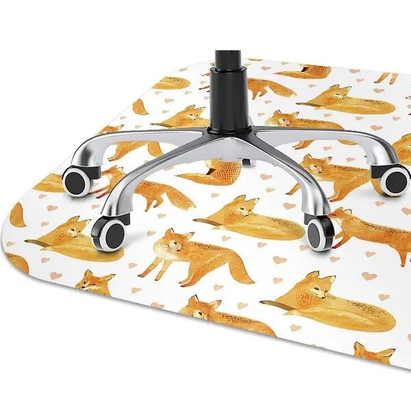 Tapis de chaise de bureau Rusé