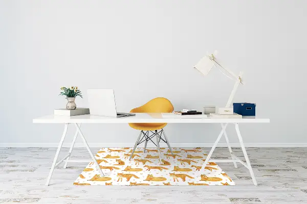 Tapis de chaise de bureau Rusé