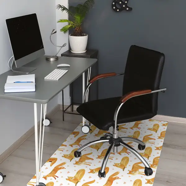 Tapis de chaise de bureau Rusé
