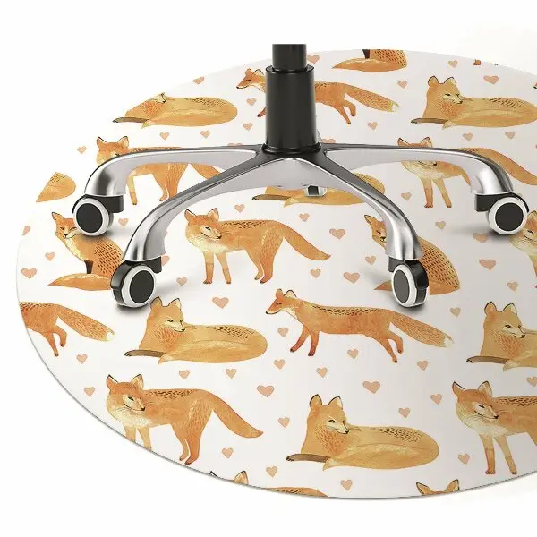 Tapis de chaise de bureau Rusé