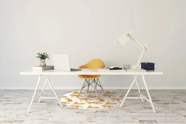 Tapis de chaise de bureau Rusé