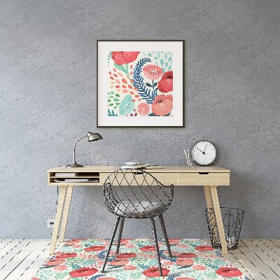 Tapis de chaise de bureau Maki